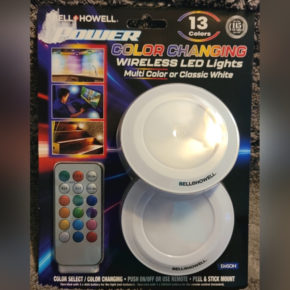 Bell +Howell Other - NIB Bell +Howell Color Changing Wireless LED Lights
